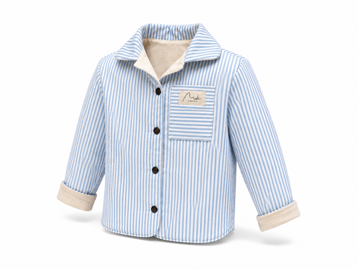 Veste mixte à motif Myle création