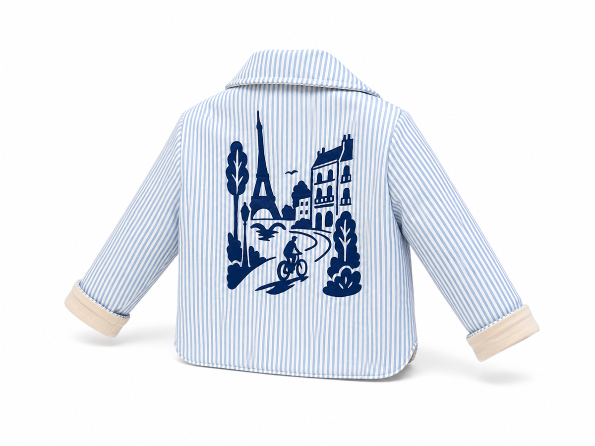 Veste mixte à motif Myle création