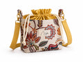 sac seau jacquard fleuri Myle création