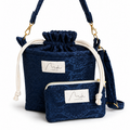 sac seau bleu Myle création