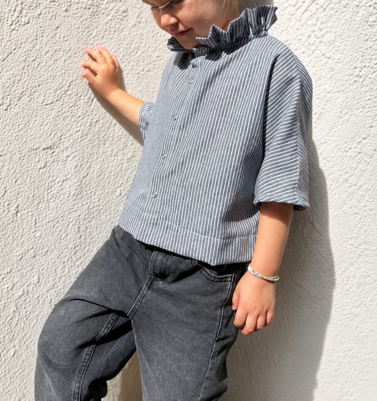 Bouse oversize manche 3/4 Myle création