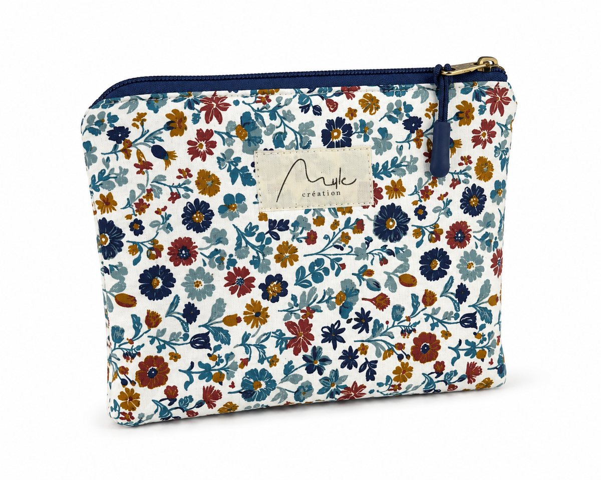 Pochette Liseuse Fleurie Myle création